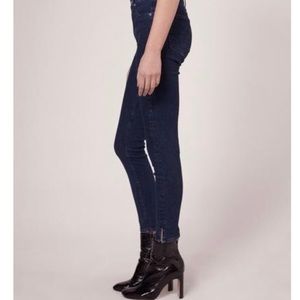 New Rag & Bone High-Rise Capri w/Ankle Slits